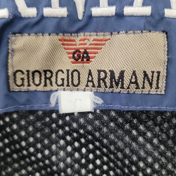 Giorgio Armani full-length zipper jacket - Men's size XL - Picture 6 of 10